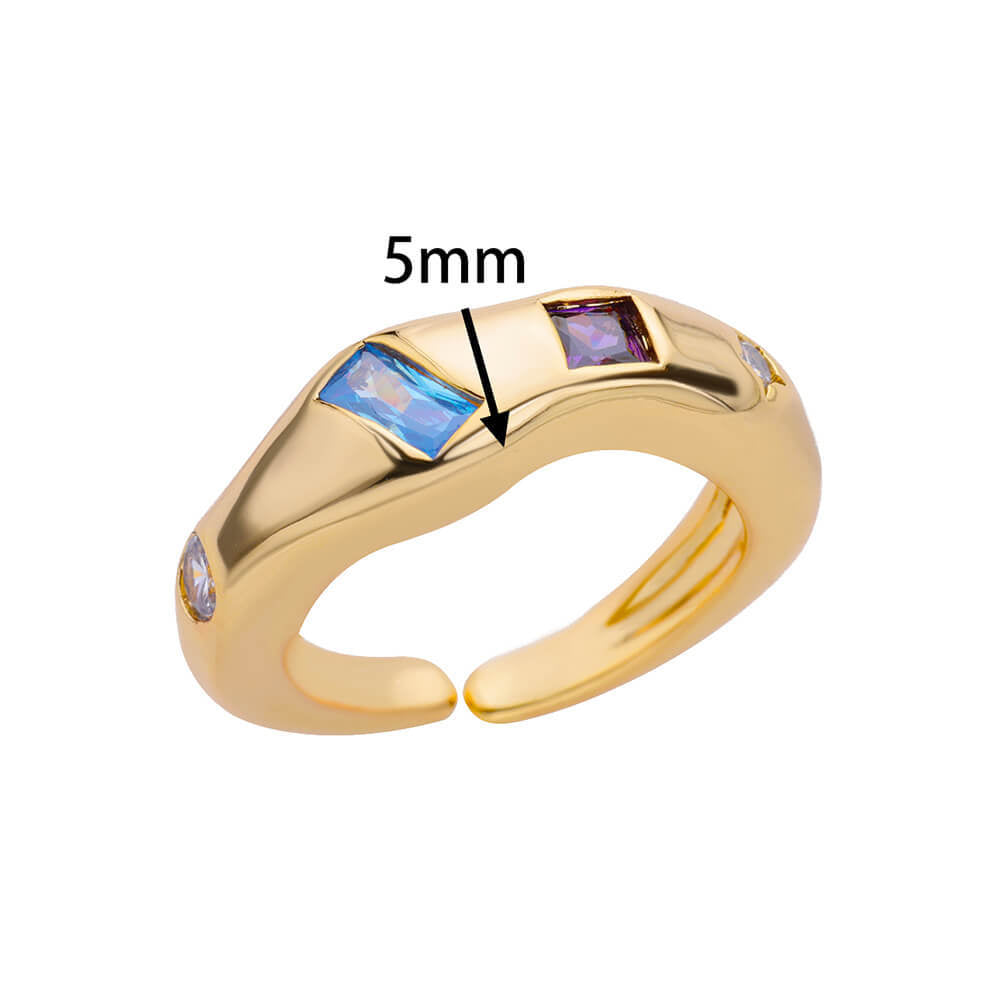 Aurora Band Ring