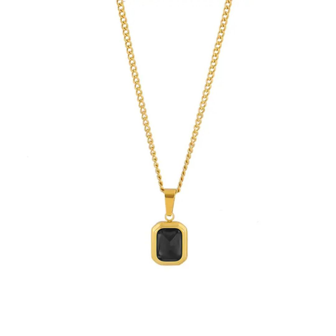 Onyx charm Pendant