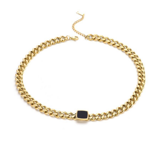 Cuban Onyx Necklace