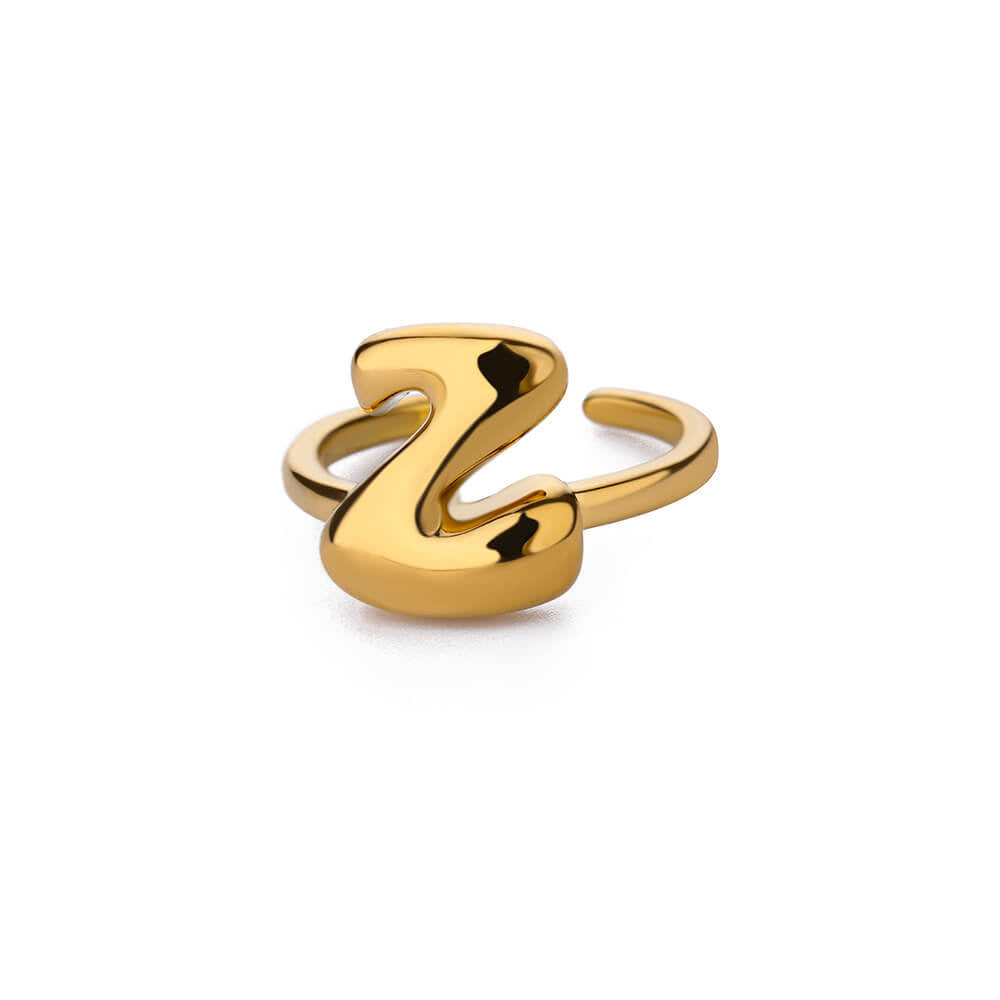 Alphabet Initial Ring A-Z (adjustable)