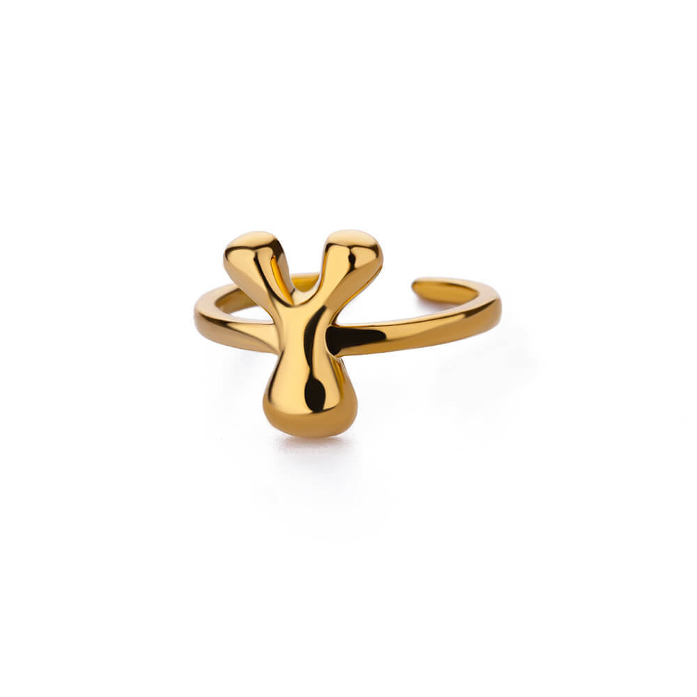 Alphabet Initial Ring A-Z (adjustable)