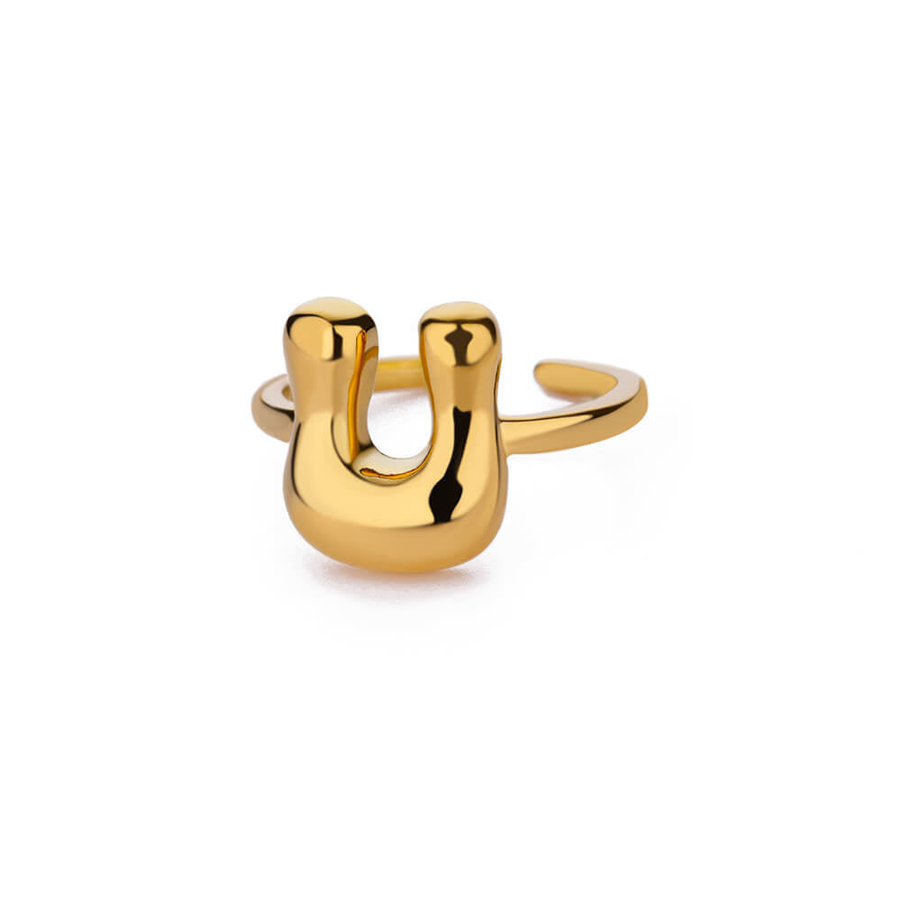 Alphabet Initial Ring A-Z (adjustable)