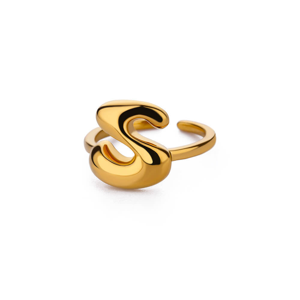 Alphabet Initial Ring A-Z (adjustable)
