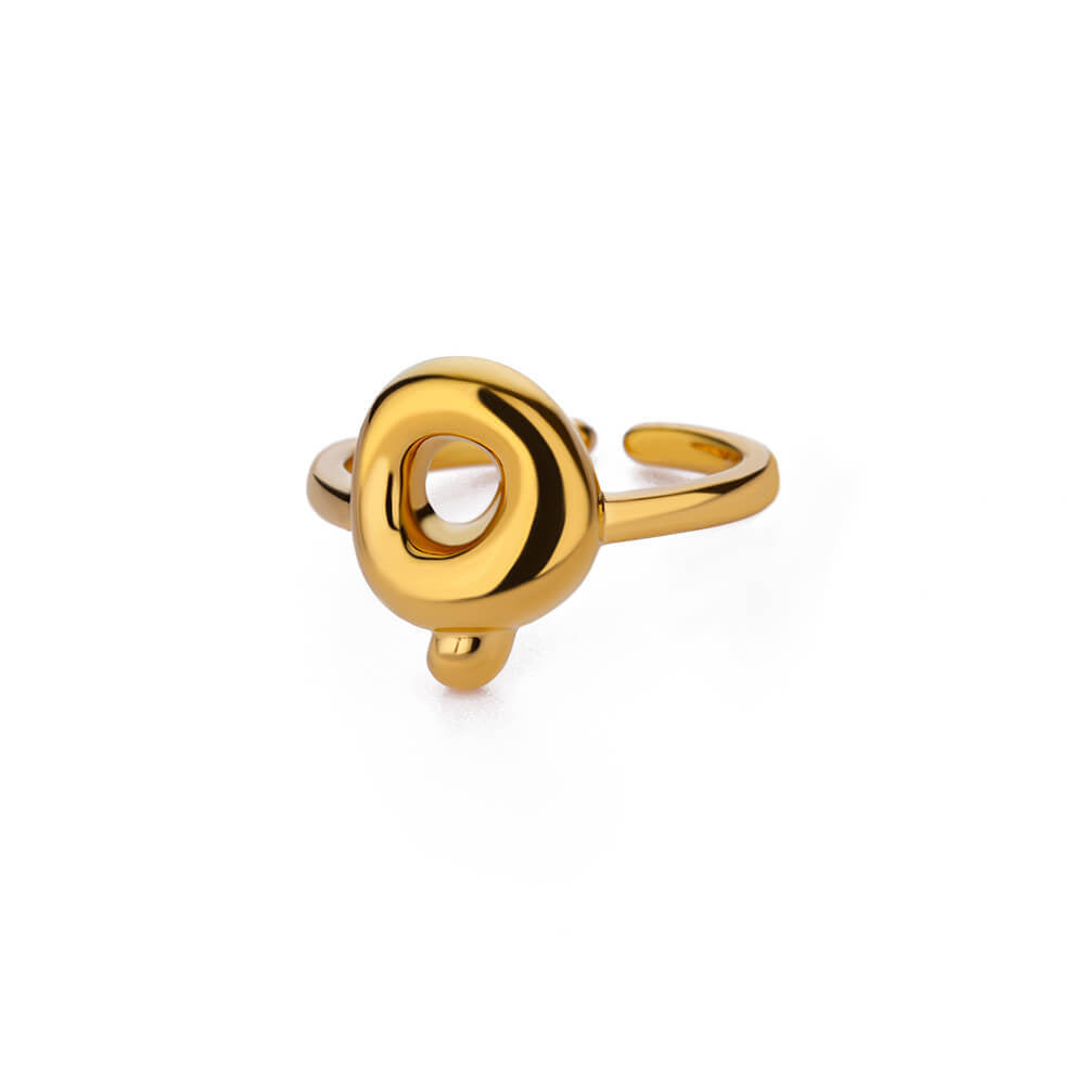 Alphabet Initial Ring A-Z (adjustable)