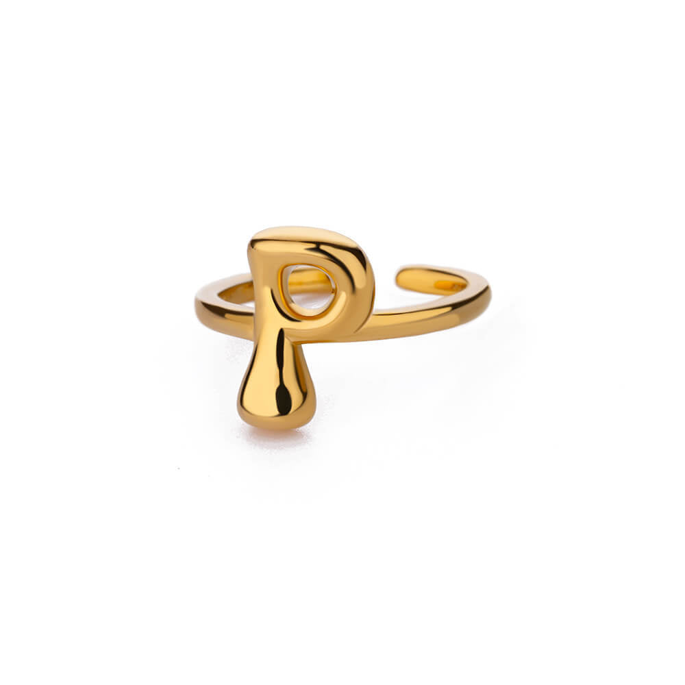 Alphabet Initial Ring A-Z (adjustable)