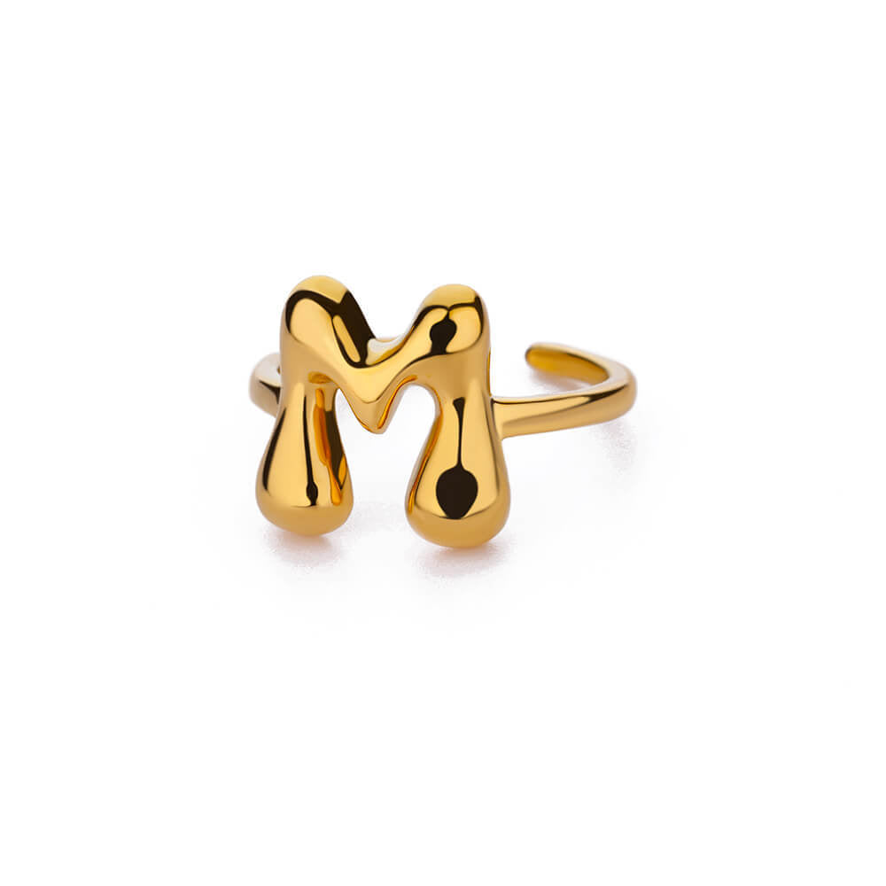 Alphabet Initial Ring A-Z (adjustable)