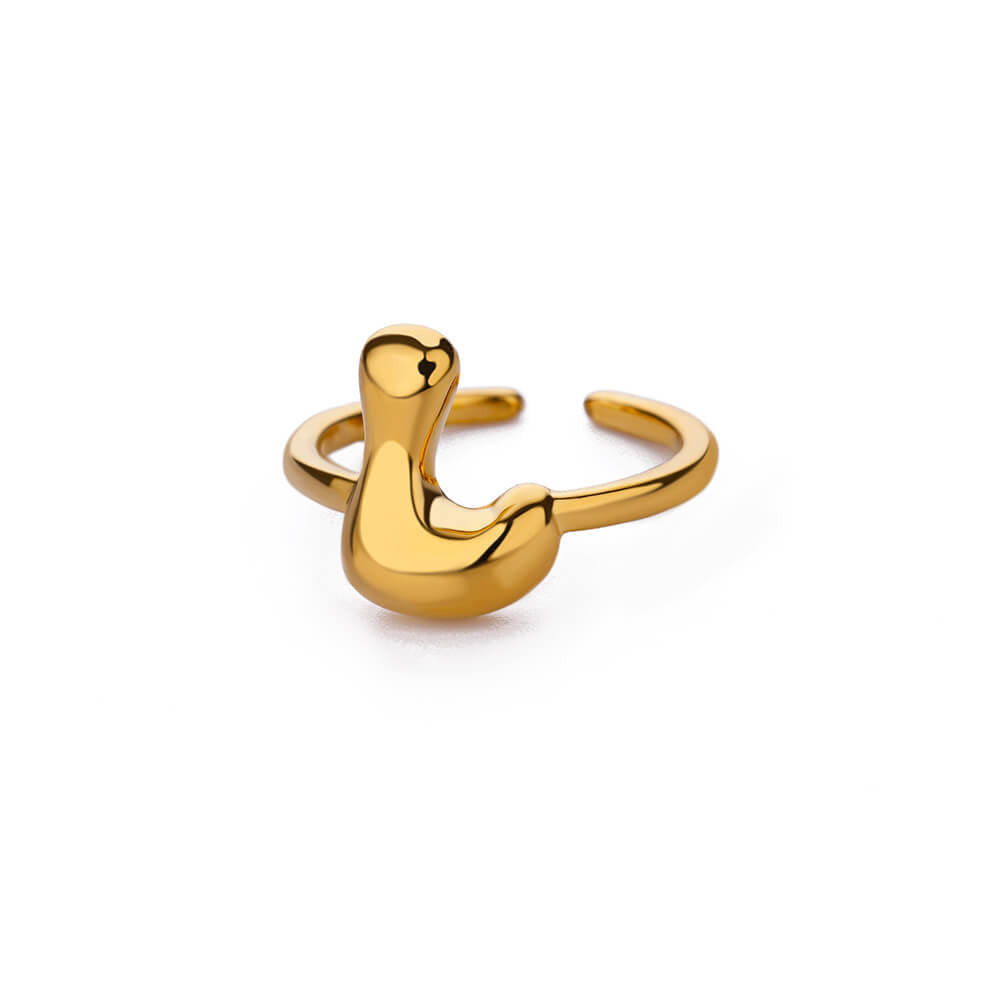 Alphabet Initial Ring A-Z (adjustable)