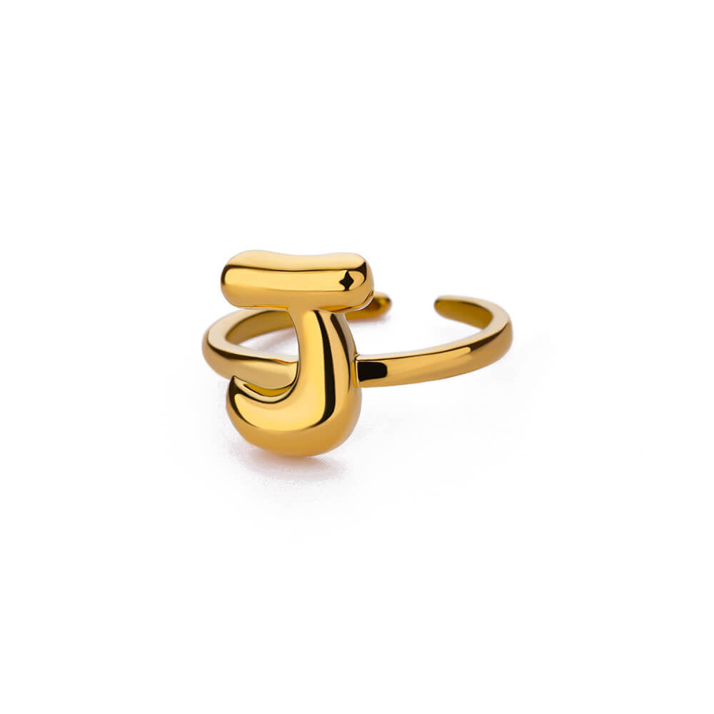 Alphabet Initial Ring A-Z (adjustable)
