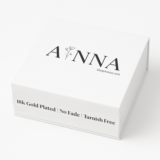 Ainna Official AINNA's Gift Box with assorted items arranged neatly, featuring elegant packaging and vibrant colors.