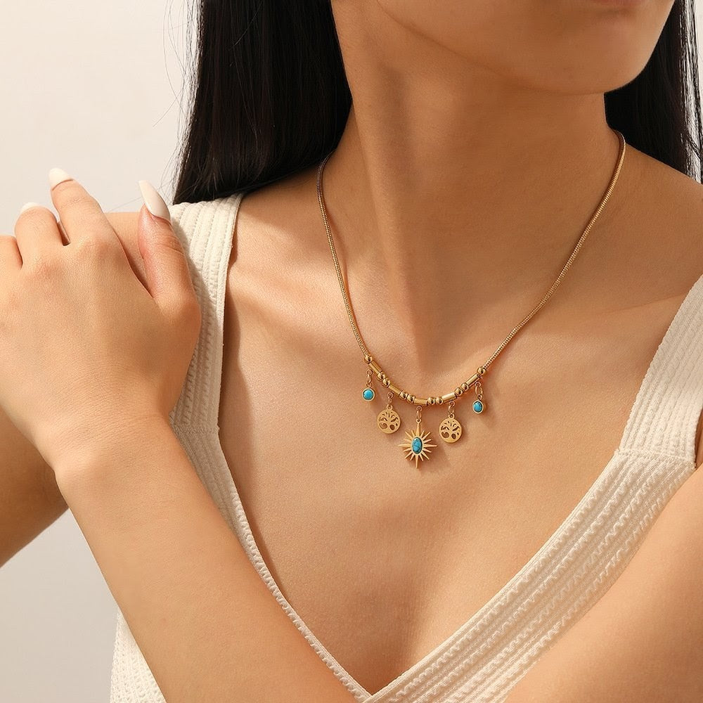 Boho Charm Necklace
