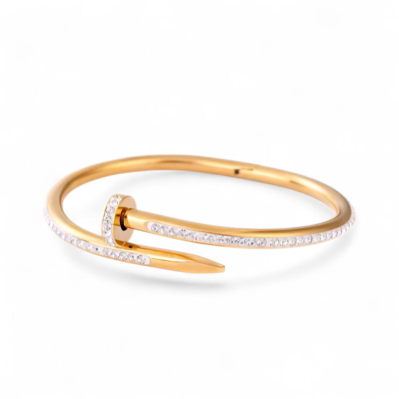 Crystal Nail Bangle