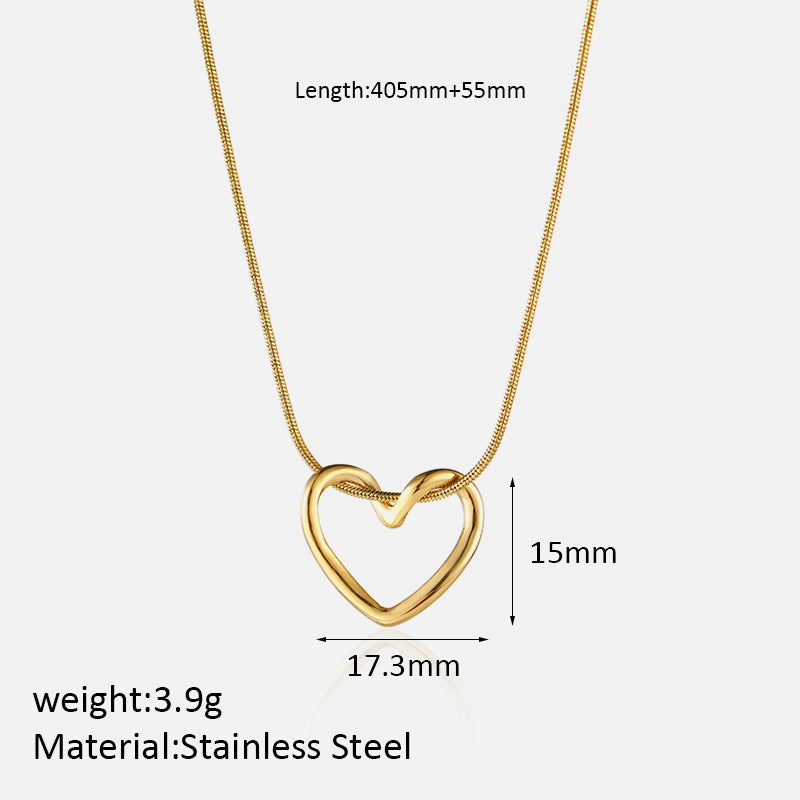 Hollow Love pendant