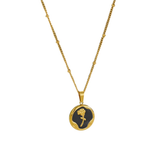 Lotus Dark Pendant