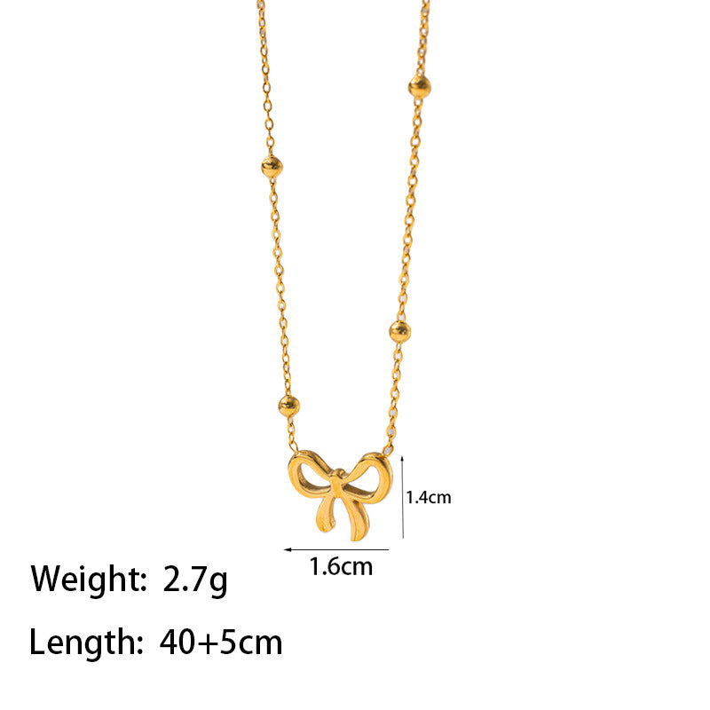 Petite Bow pendant
