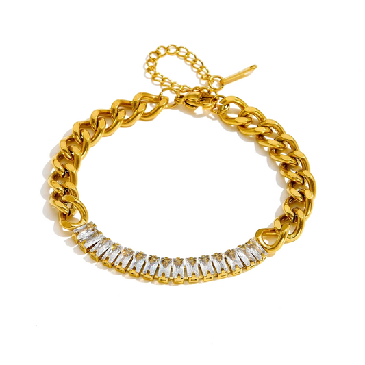 Tennis Cuban Bracelet