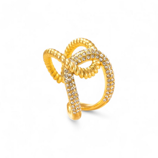 Twin Loop Ring (adjustable)