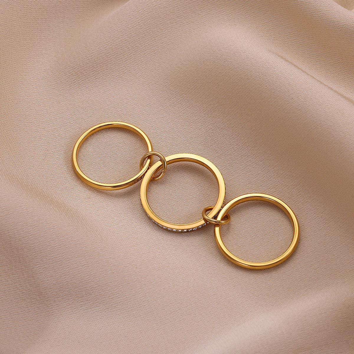 Aura stack ring