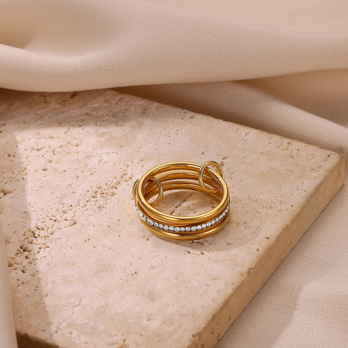 Aura stack ring