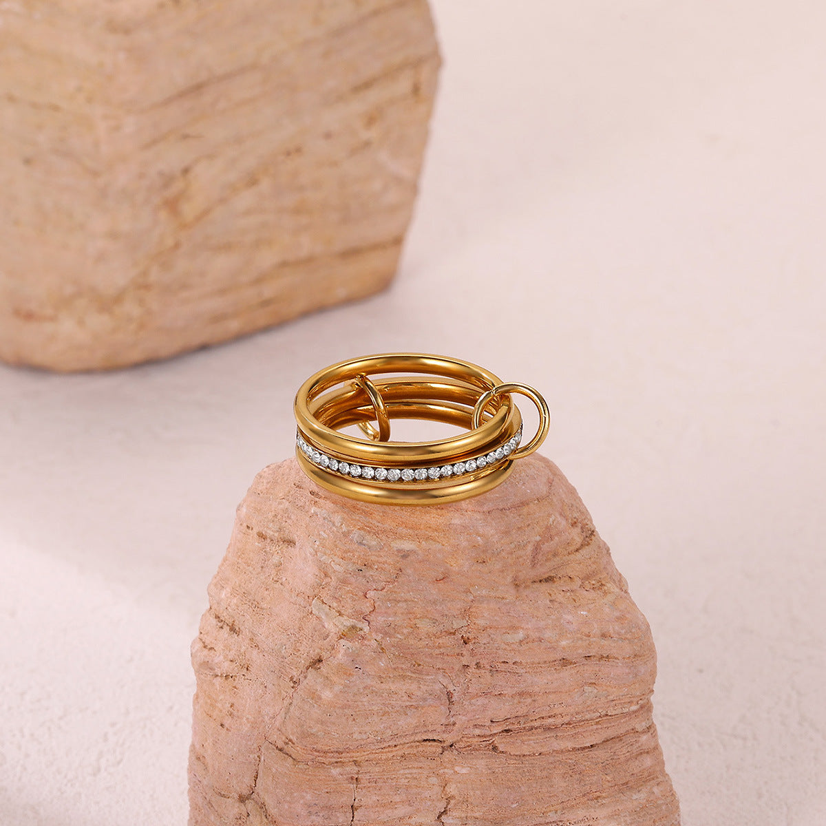 Aura stack ring
