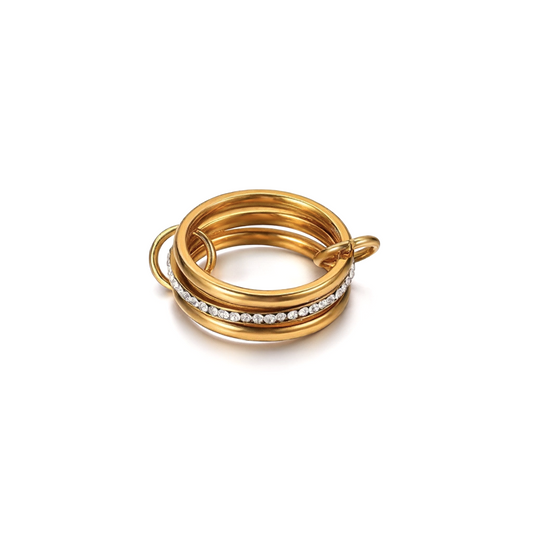 Aura stack ring
