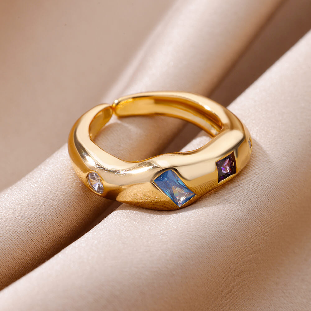Aurora Band Ring