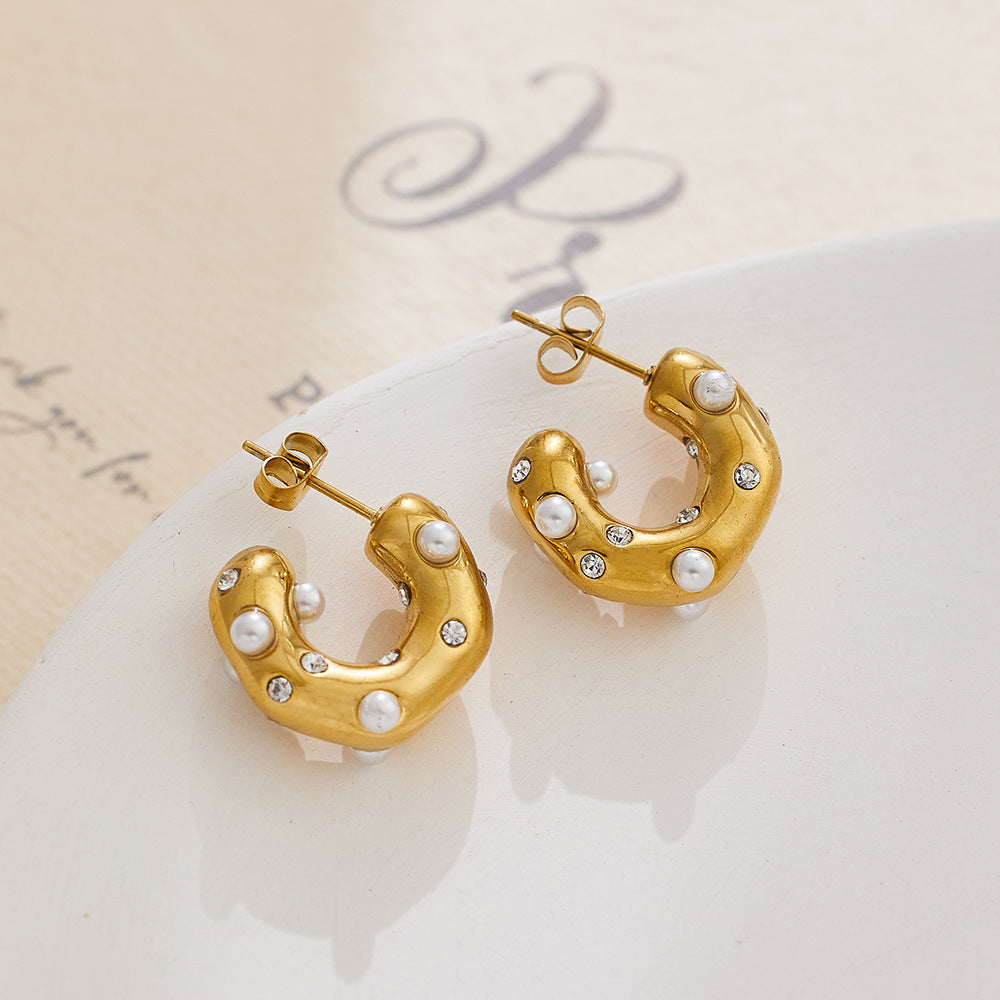 Aveline Gold Hoops