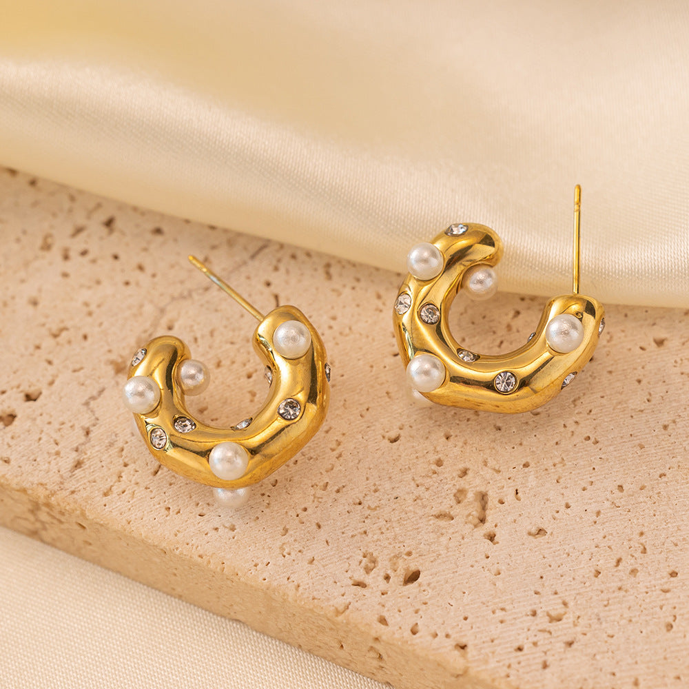Aveline Gold Hoops