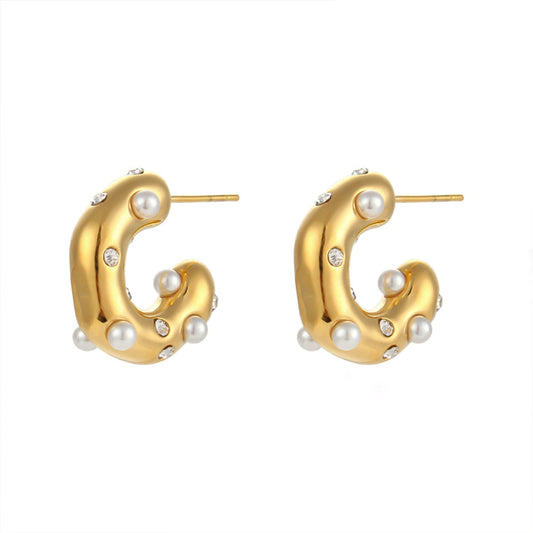 Aveline Gold Hoops