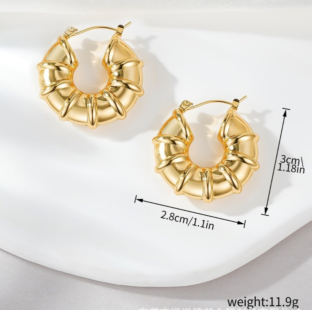 Berlin Hoop Earrings