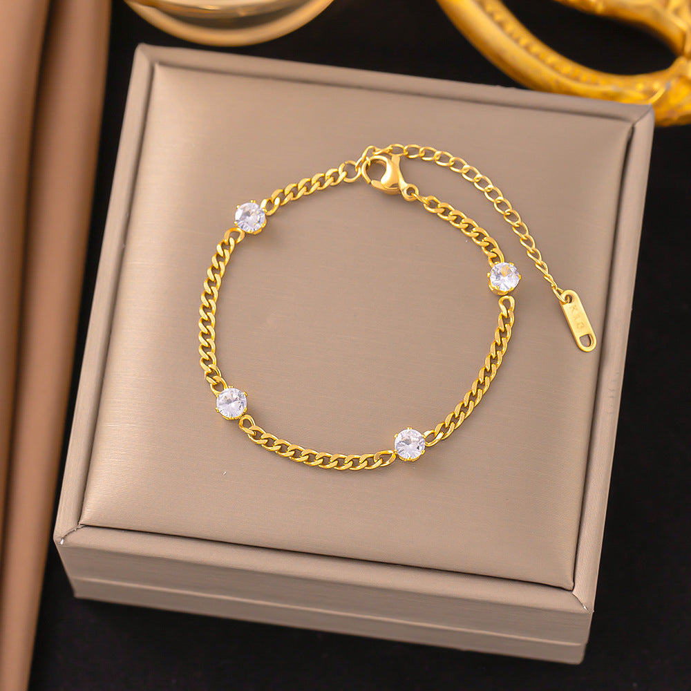 Chic Tennis Bracelet