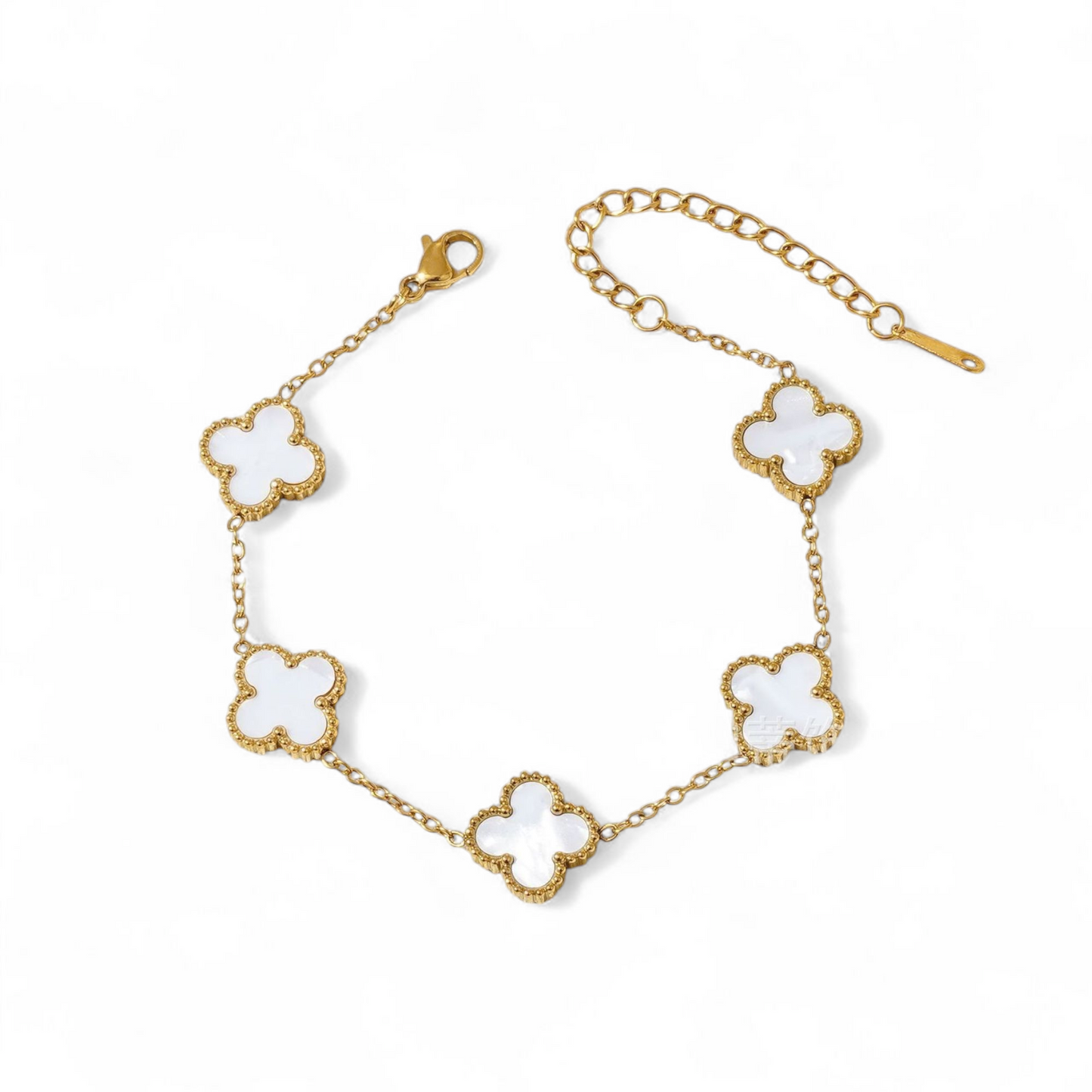 Clover Bracelet [White]