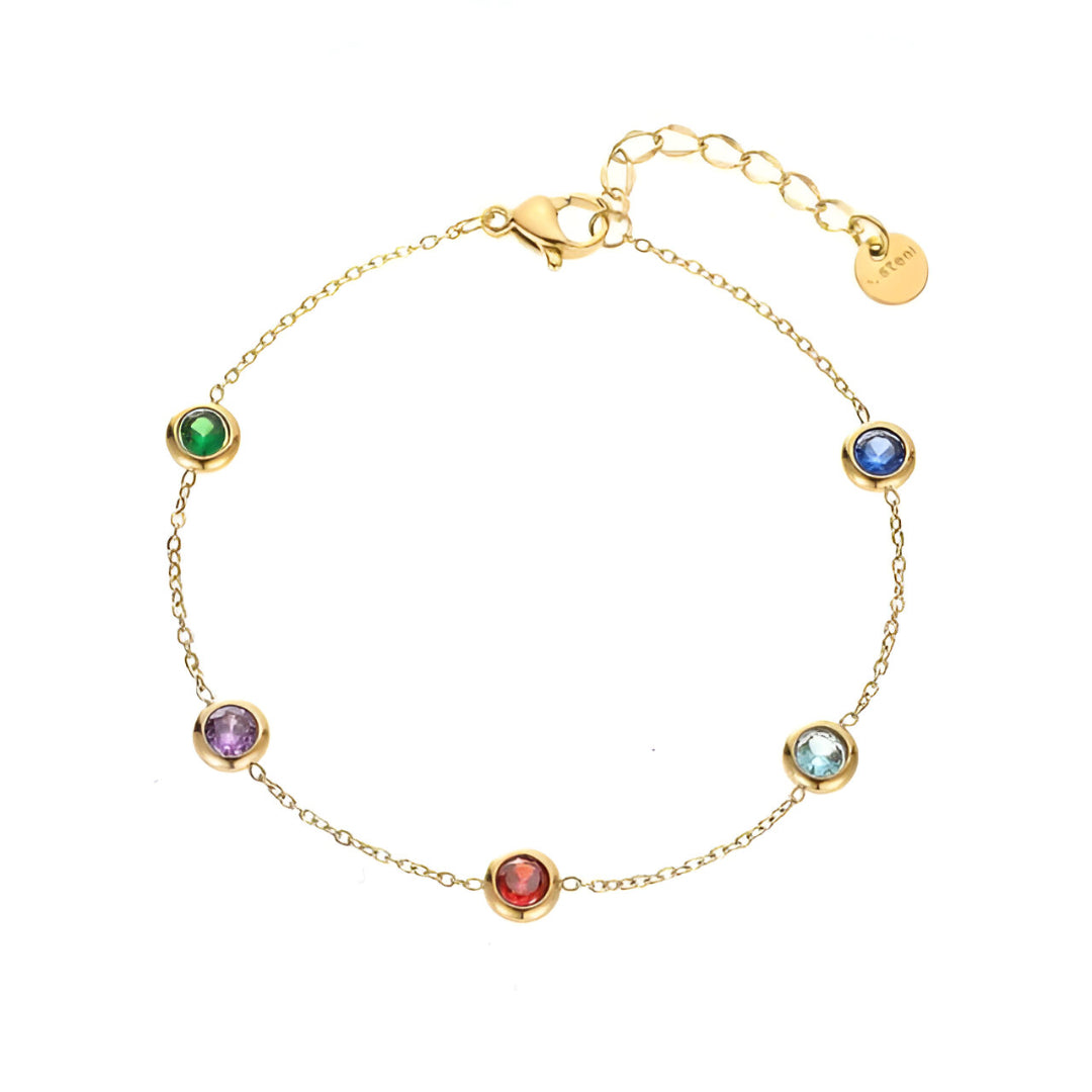 Rainbow Glint Bracelet