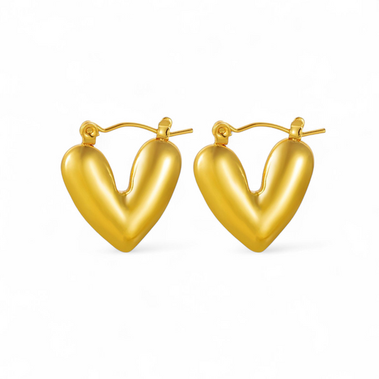 Luxe Heart Earrings