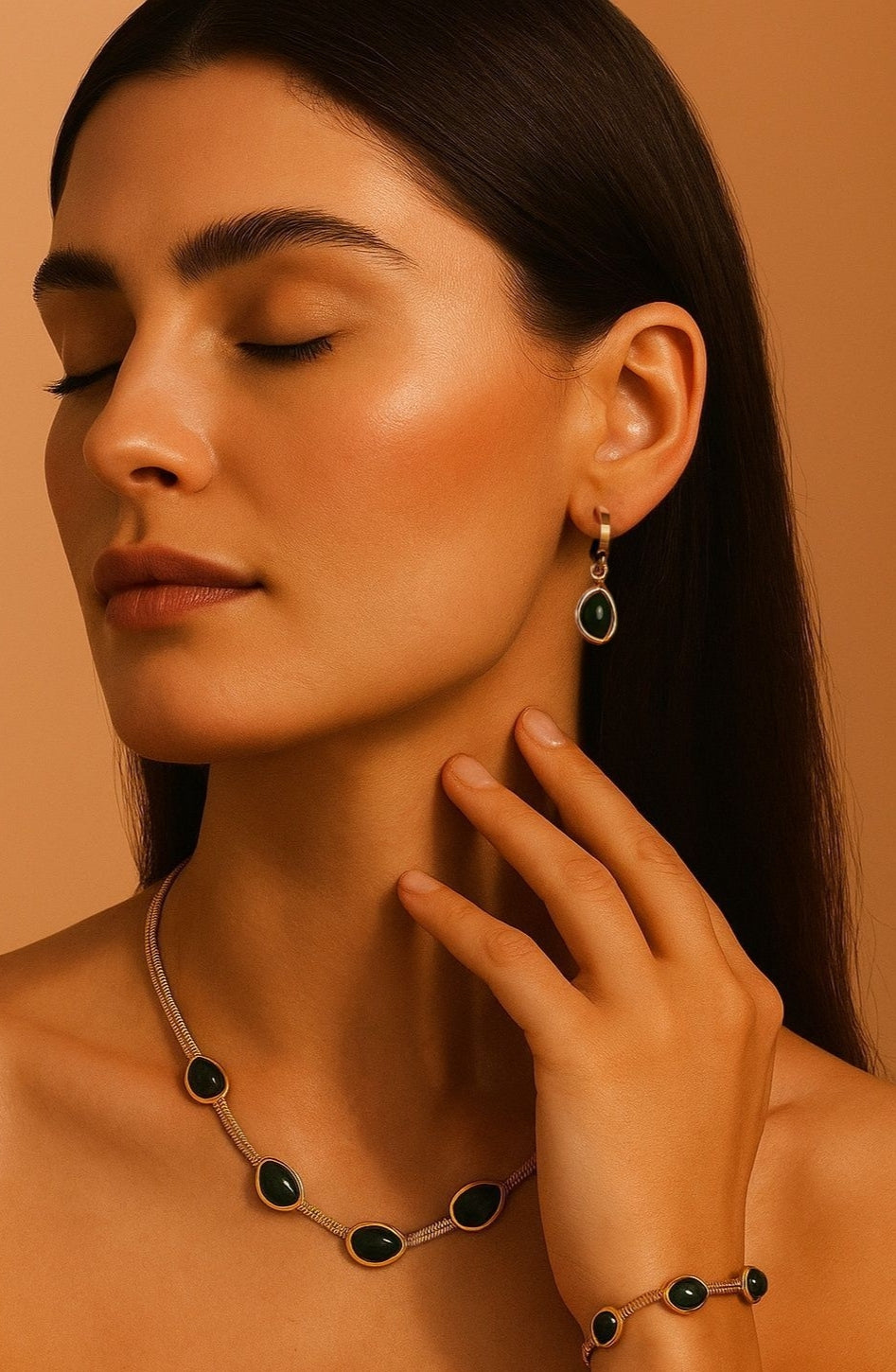 Jade Earrings