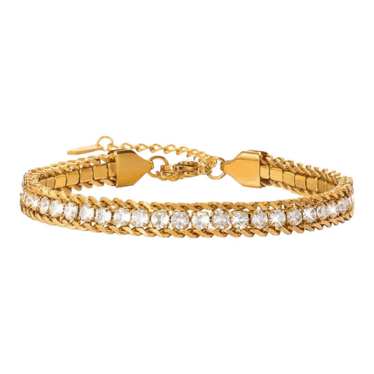 Tennis Curb Bracelet