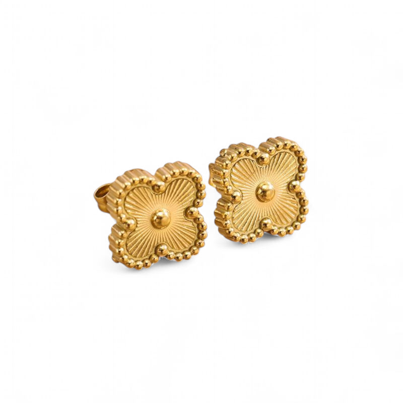 Clover Studs [Golden]