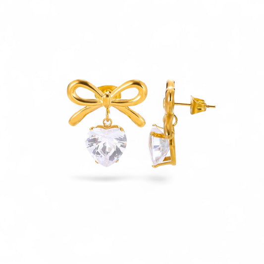 Crystal Knot Earrings