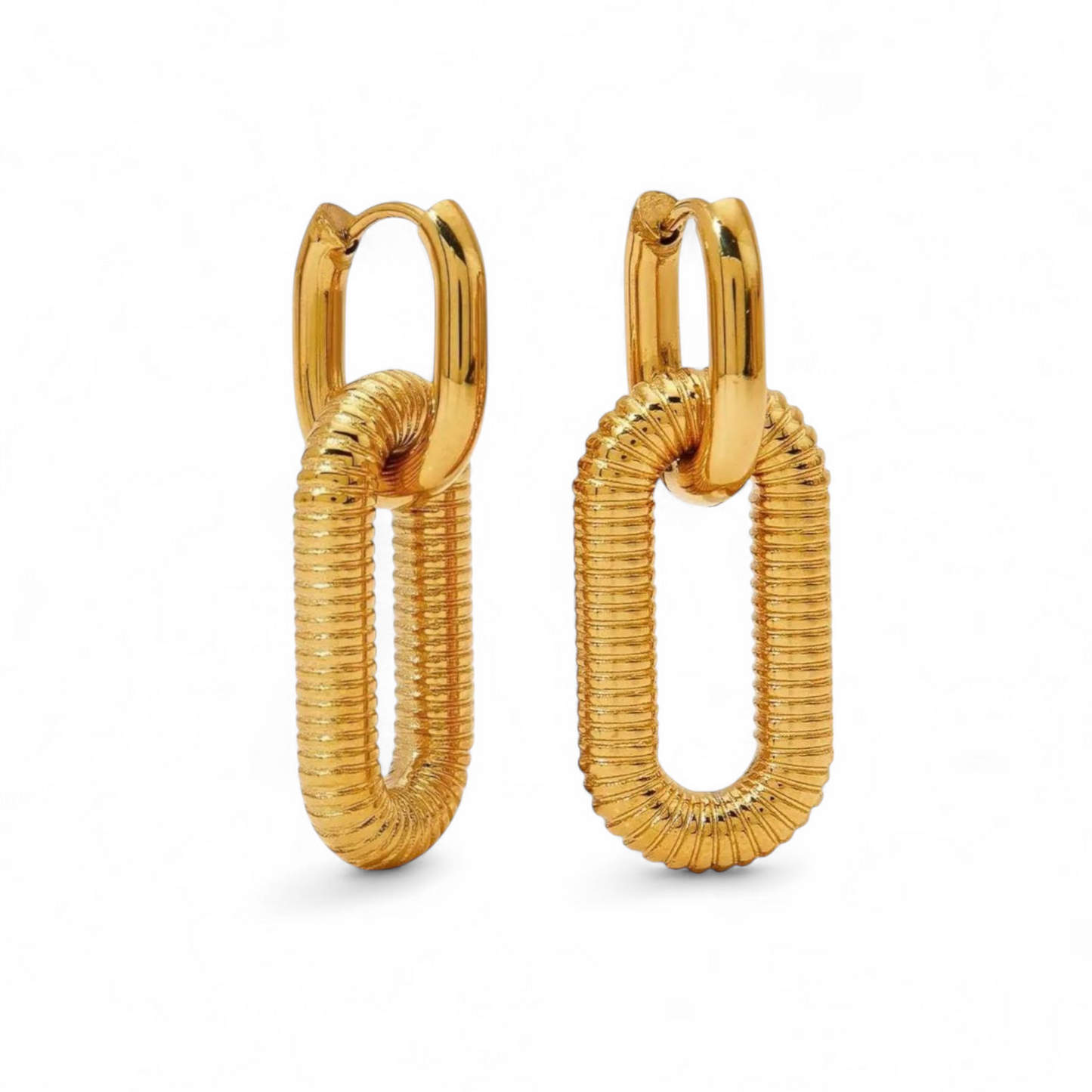 Golden Anchor Earring