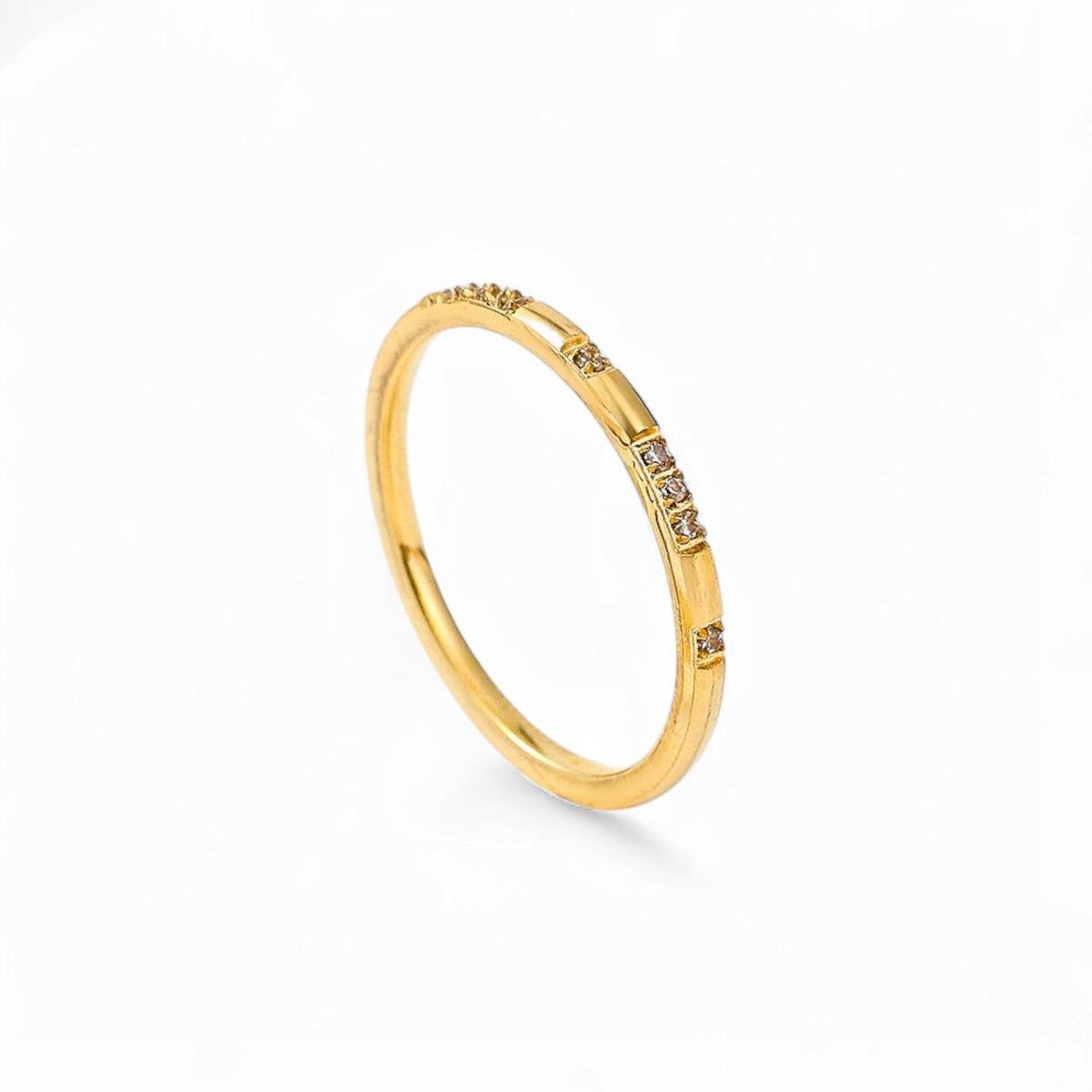 Nine Diamond Ring