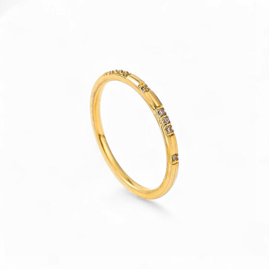Nine Diamond Ring