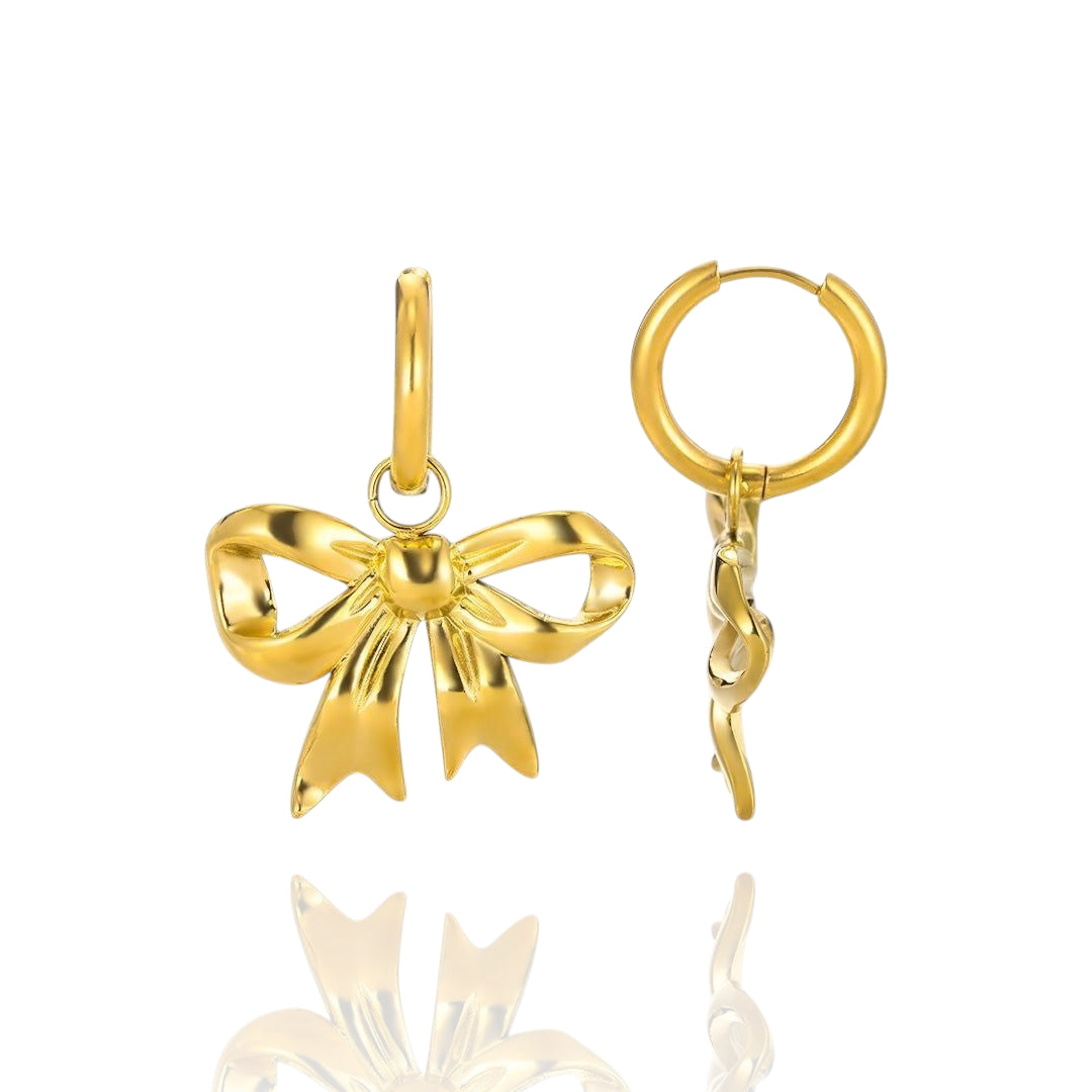 Hanged Bow Earrings