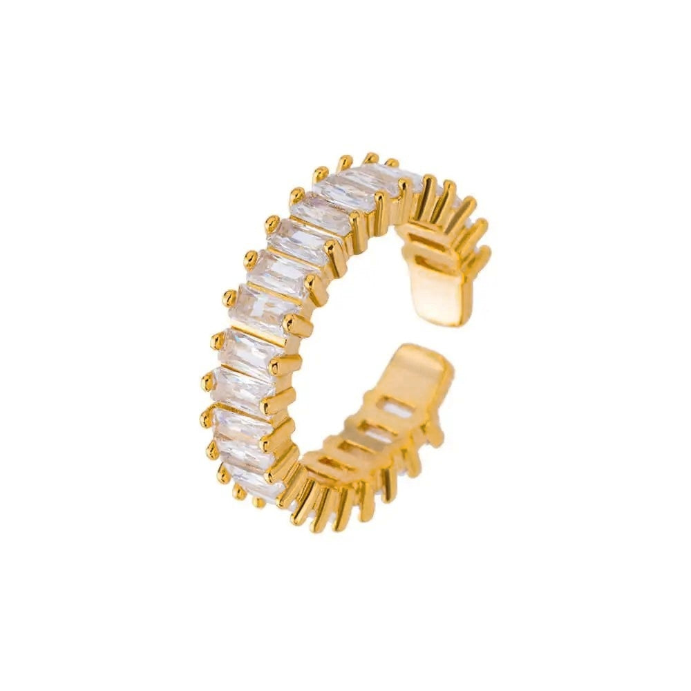 Cubic Zircon Ring (adjustable)