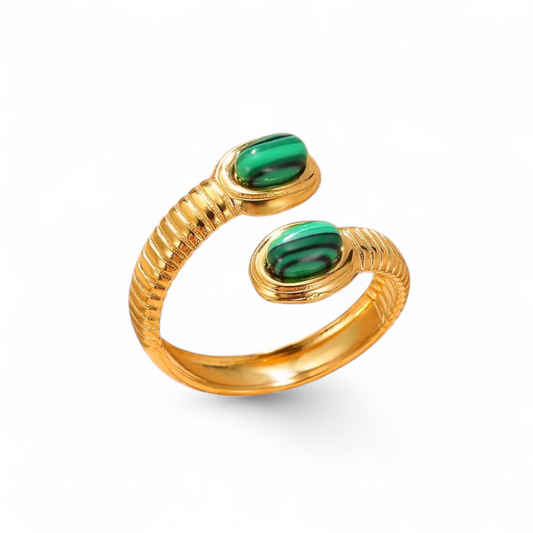 Twin Embrace Ring (adjustable)