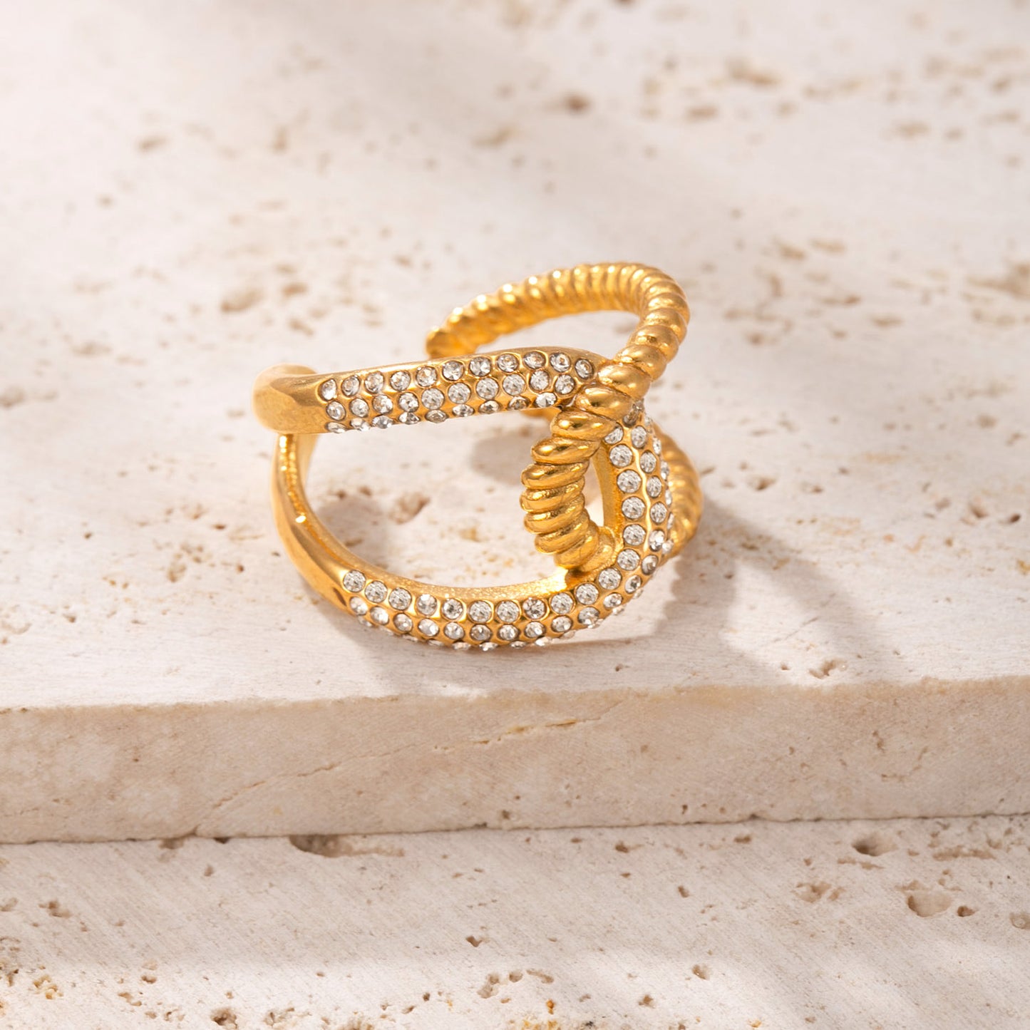 Twin Loop Ring (adjustable)