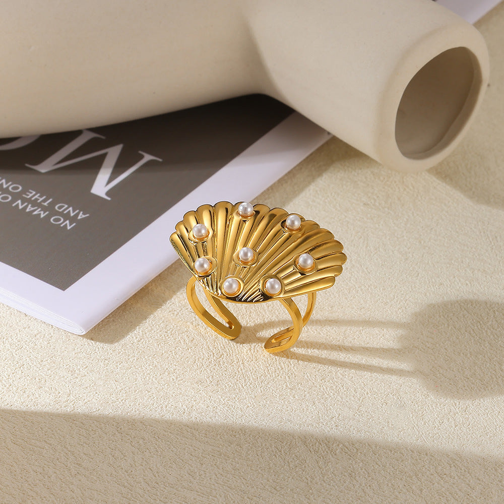 Seashell Ring (adjustable)