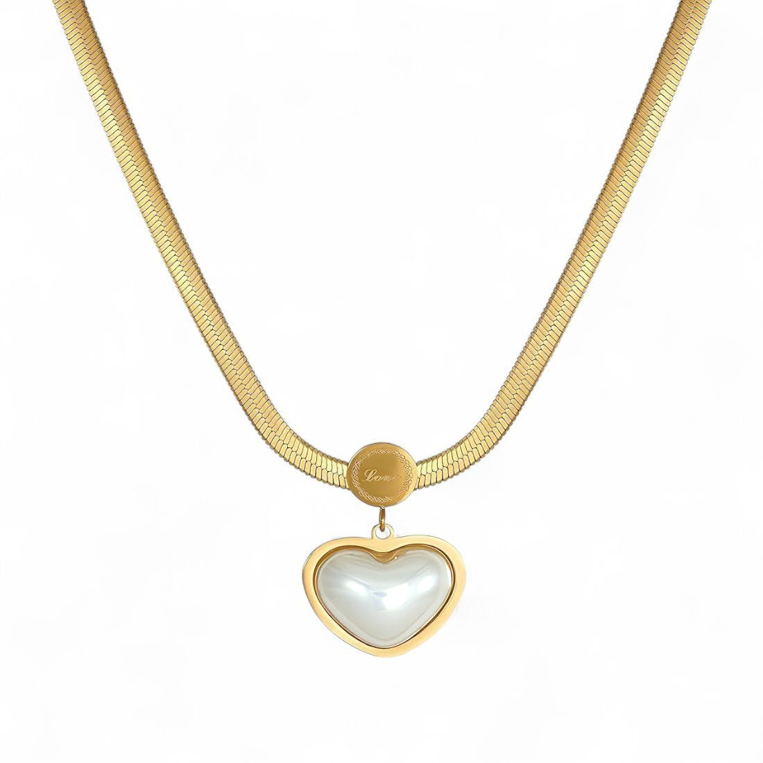 Pearl Heart Pendant