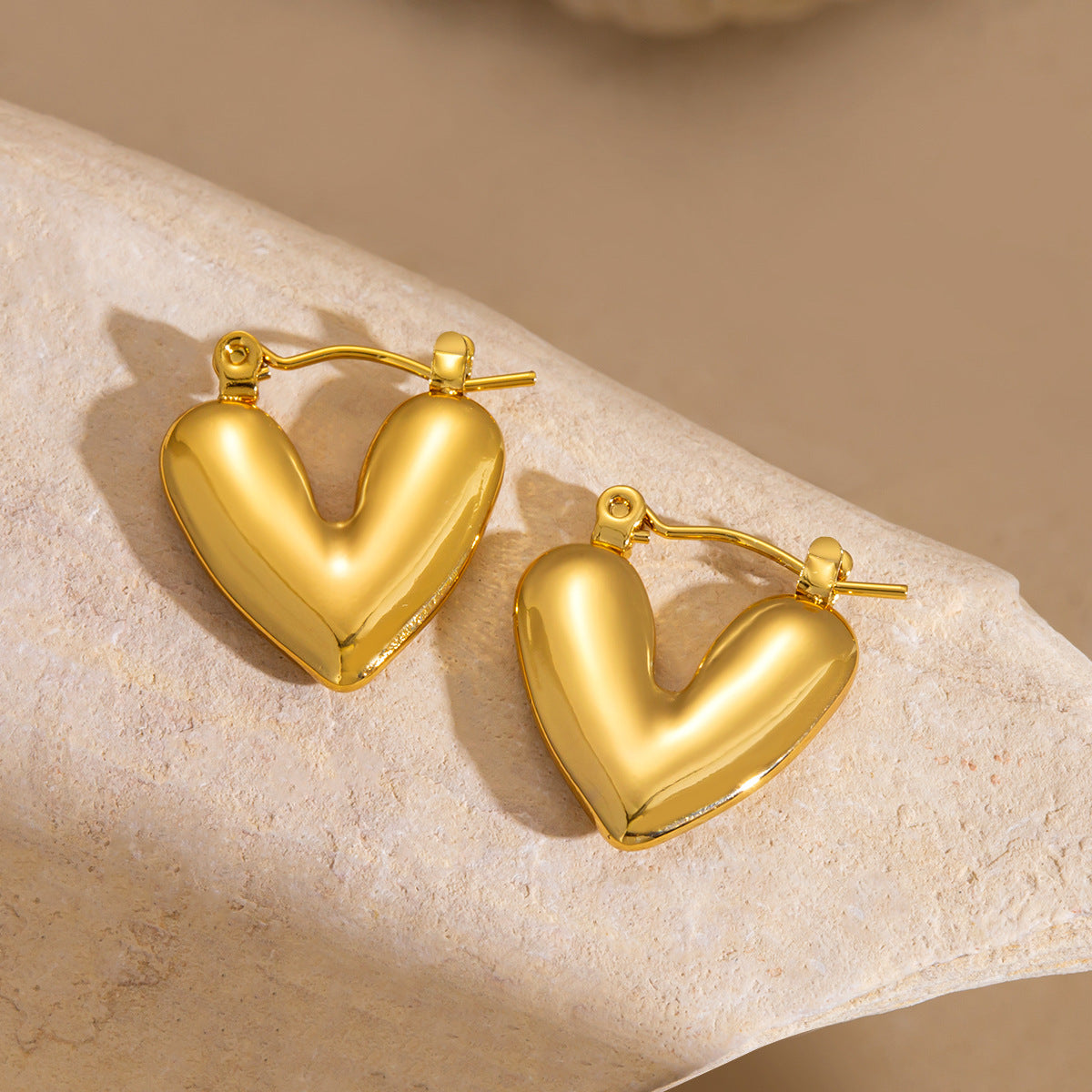 Luxe Heart Earrings
