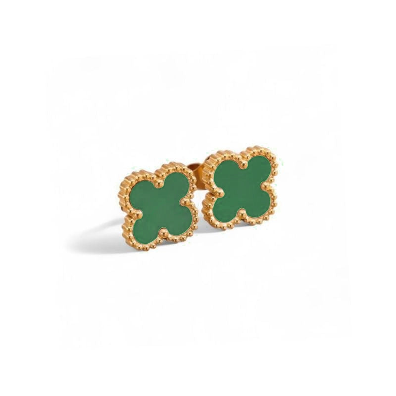 Clover Studs [Green]