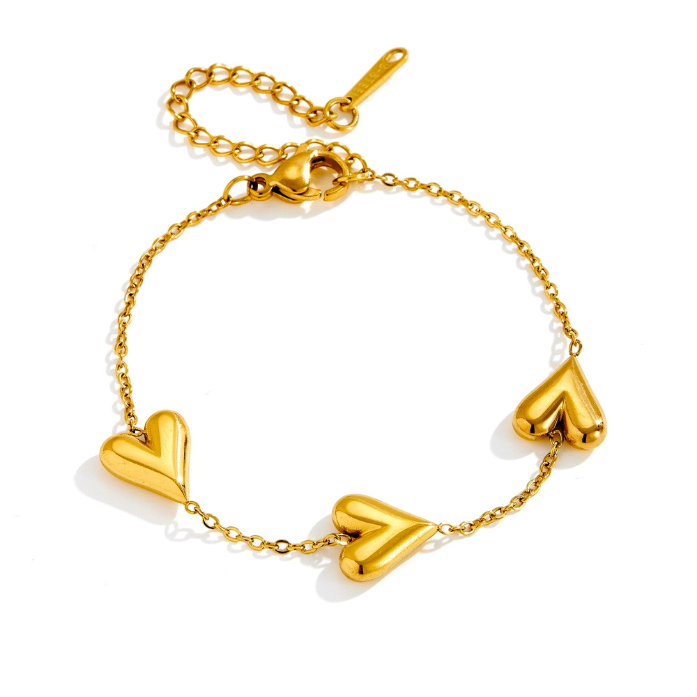 Triple Heart Bracelet