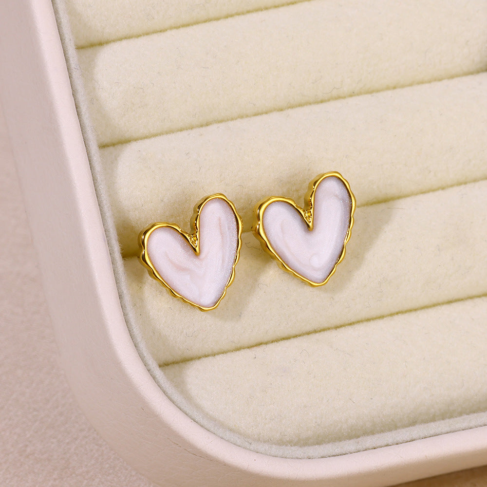 Opal Love Studs